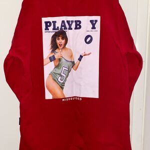 Missguided playboy size 6 sweater dress NEW